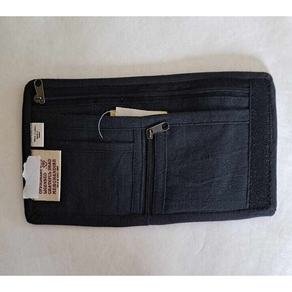 New Grateful Dead Skull Wallet Trifold Brown & Yellow Steal Your Face Licensed - Picture 2 of 5